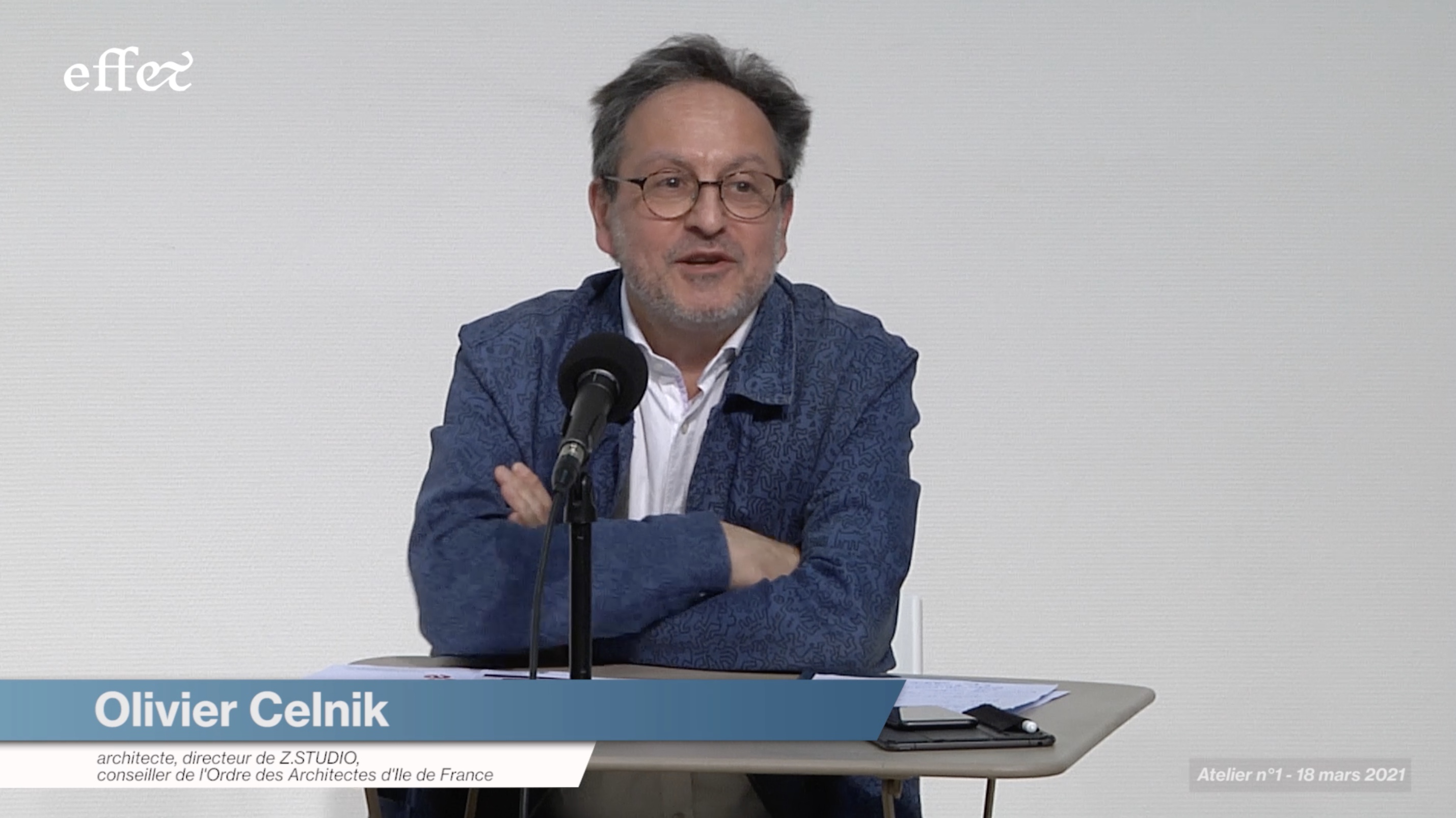 Olivier CELNIK - Atelier #1 de la chaire EFF&T (18 mars 2021)