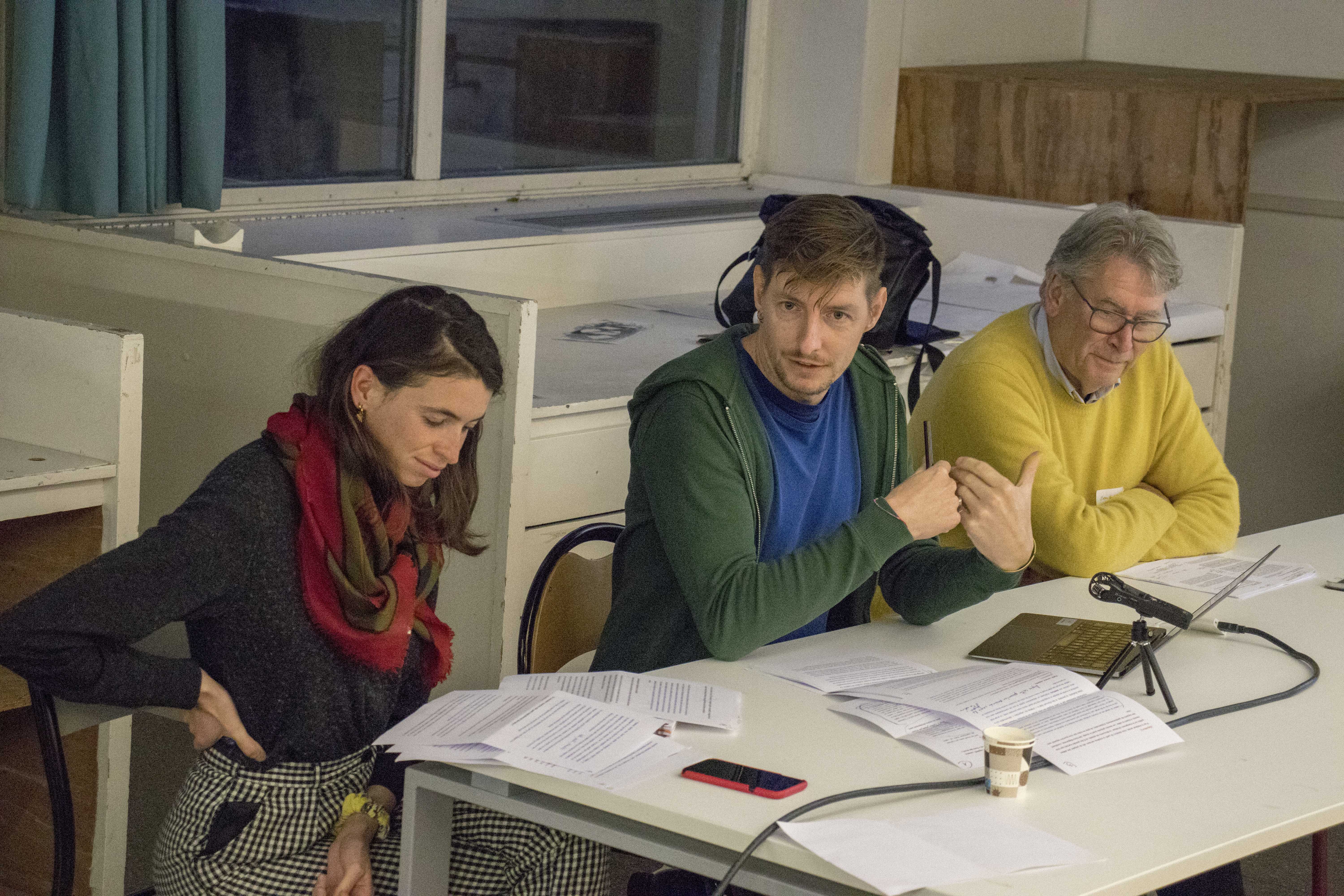 Session "Constellations" animée par B. Weber, intervention de S. Meunier et F. Nowakowski (ENSA Grenoble) - ©Mathilde Cazeaux